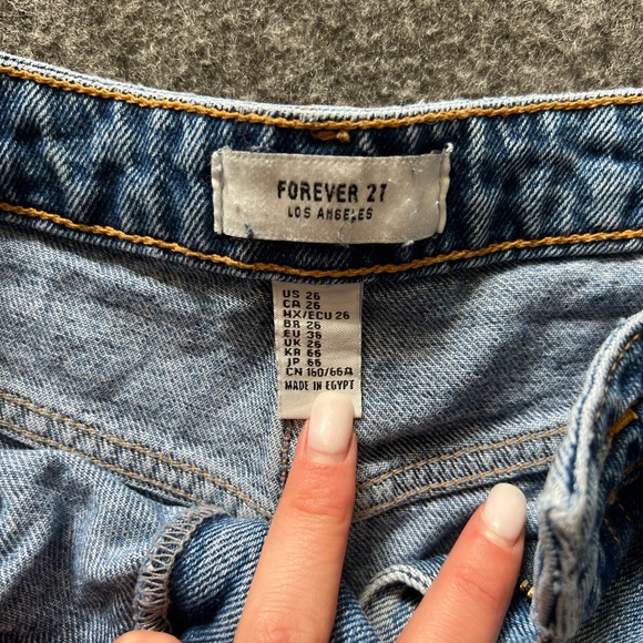 F21 Denim Shorts - Picture 3 of 3